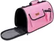 Сумка переноска для кошек и собак 53x23x27 см CosmoPet CP-09 Pink
