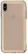 Чехол Baseus для iPhone Xs Max Airbag Case, Transparent Gold (ARAPIPH65-SF0V)