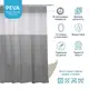 Штора для ванної кімнати TREND з кільцями 12 шт 180x180 PEVA