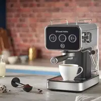 Кофеварка рожковая Russell Hobbs DistinСtions BlaСk 26450-56 1350 Вт черная