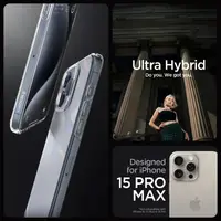 Чохол Spigen для iPhone 15 Pro Max - Ultra Hybrid, Crystal Clear (ACS06565)