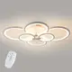 Потолочная LED люстра, светильник светодиодный белый Sunlight  5332/2+2+2