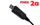 Dc кабель для блока питания A500/700/701 5 pin Acer Iconia Tab (2a) (1.5m) (A class) 1 день гар.