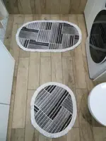 Набір килимків для ванної кімнати, 2 шт, Carpet One Туреччина