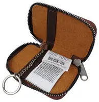 Ключниця, чохол для ключів із натуральної шкіри Luxury Key Case коричневий