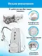 Прозрачный рюкзак для переноски животных Pet Cat для кошек и собак Grey УЦЕНКА