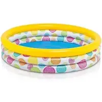 Бассейн надувной Intex "Геометрия". 147х33 см, 324 л. Multicolor (14706)