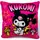 Подушка с принтом аниме "Sanrio - Куроми (Kuromi)", 30 см