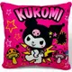 Подушка с принтом аниме "Sanrio - Куроми (Kuromi)", 30 см