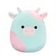 Мягкая игрушка Squishmallows Мятная пастельная коровка SQER01209 19 см