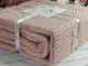 Erguvan persik вязаный акриловый плед. Romeo Home Турция.