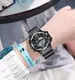 Мужские наручные часы с черным ремешком код 674