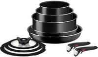 Набор посуды Tefal Ingenio Easy Cook & Clean L1539053 10 предметов черный