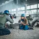 Набор шевронов 2 шт на липучке для журналистов Пресса MEDIA вышитый патч нашивка для работников медиа и СМИ