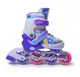 Раздвижные ролики Scale Sports размер 30-33 (светящиеся колеса). Rainbow Violet (1055132332)