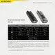 Nitecore фонарь TIP SE USB Type-C черный ручной фонарь черный тактический фонарь мощный армейский фонарь