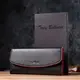 Женский кошелек с треугольным клапаном из натуральной кожи Tony Bellucci 22860 Черный