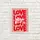 Постер в рамке All you need is Love 15x21 см, A5 (WMT5_22L002_WH)