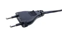 AC силовий кабель 100-240v ∞ C7/C8 2pin (5a) (2m) (Оригінал) 1 день гар.