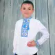 Вишиванка для хлопчиків Майкл з червоною вишивкою 116