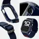 Чехол и ремешок Spigen для Apple Watch Series 10 (46 mm) - Lite Fit Pro, Navy Blue (ACS08925)