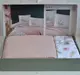 Постельное белье с летним пледом с бахромой First Choice Sole Pique Powder