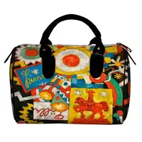 Сумка бочонок Barrel Marsden Hartley Himmel 28x18x17 см (SB_ILI007_BL)