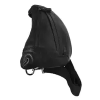 Чоловічий рюкзак шкіряний через плече Keizer K18807-black