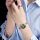 ☄Часы Pollock Jewel Green круглые кварцевые женские стальные аксессуар для девушек
