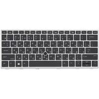 Клавиатура для ноутбука HP EliteBook 830 G5 с подсветкой