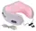 Масажна подушка U-Shaped Massage Pillow (від акумулятора) Pink (WM-004) (14272)