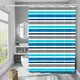Шторка для ванны из полиэстера водонепроницаемая Bathlux 180x180 см с кольцами, занавеска для ванной комнаты