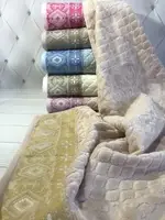 Kilim велюровые полотенца 70х140см., 6 шт/уп. Pupilla Турция.