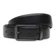 Мужской кожаный ремень Borsa Leather C135-4086-3 Черный