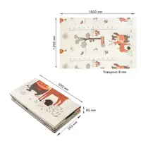 Килимок дитячий 1,2х1,8mх8mm Зростомір-Цуценята (282) SW-00001381