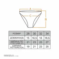 Труси дитячі для дівчинки GABBI TRD-24-2 (комплект 4 шт.) на зріст 92-98 (14125)