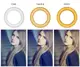 Кольцевая LED лампа с держателем для смартфона | Селфи кольцо набор блогера 2 в 1