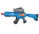 Автомат M416 Space Machine встроенный аккумулятор, 2 магазина, очки, орбизы. Turquoise (149642)