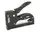 Степлер ресорний MASTERTOOL, скоба R53 4-14мм, плавне регулювання сили удару. Black (41-0914)