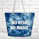 Пляжная сумка Malibu No risk no magic 50х36х15 см (MAL_20J016)