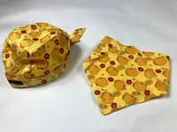 Бандана+хомут  Chicken жовтий 3951, розмір 48
