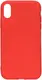 Чехол-накладка TOTO 1mm Matt TPU Case Apple iPhone X/XS Red