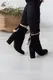 Ботильоны женские Fashion Ceaser 2512 40 размер 25,5 см Черный
