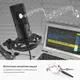 Студийный микрофон Fifine T669 со стойкой и поп-фильтром Black
