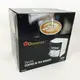 Кофеварка Domotec MS-0706 с двумя чашками в наборе белого.
