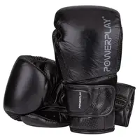 Перчатки боксерские PowerPlay PP 3087 Magnum Black 16 унций