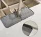 Коврик силиконовый для раковины 14984 13.5х37 см серый