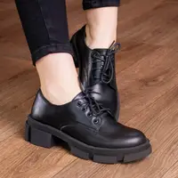 Броги жіночі Fashion Cliff 2874 37 розмір 24 см Чорний