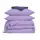 Полуторное постельное белье с простыней на резинке LAVENDER CS5