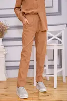 Штаны женские 102R270 цвет Коричневый